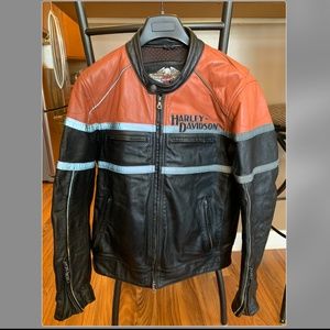 Harley Davidson Leather Biker Jacket